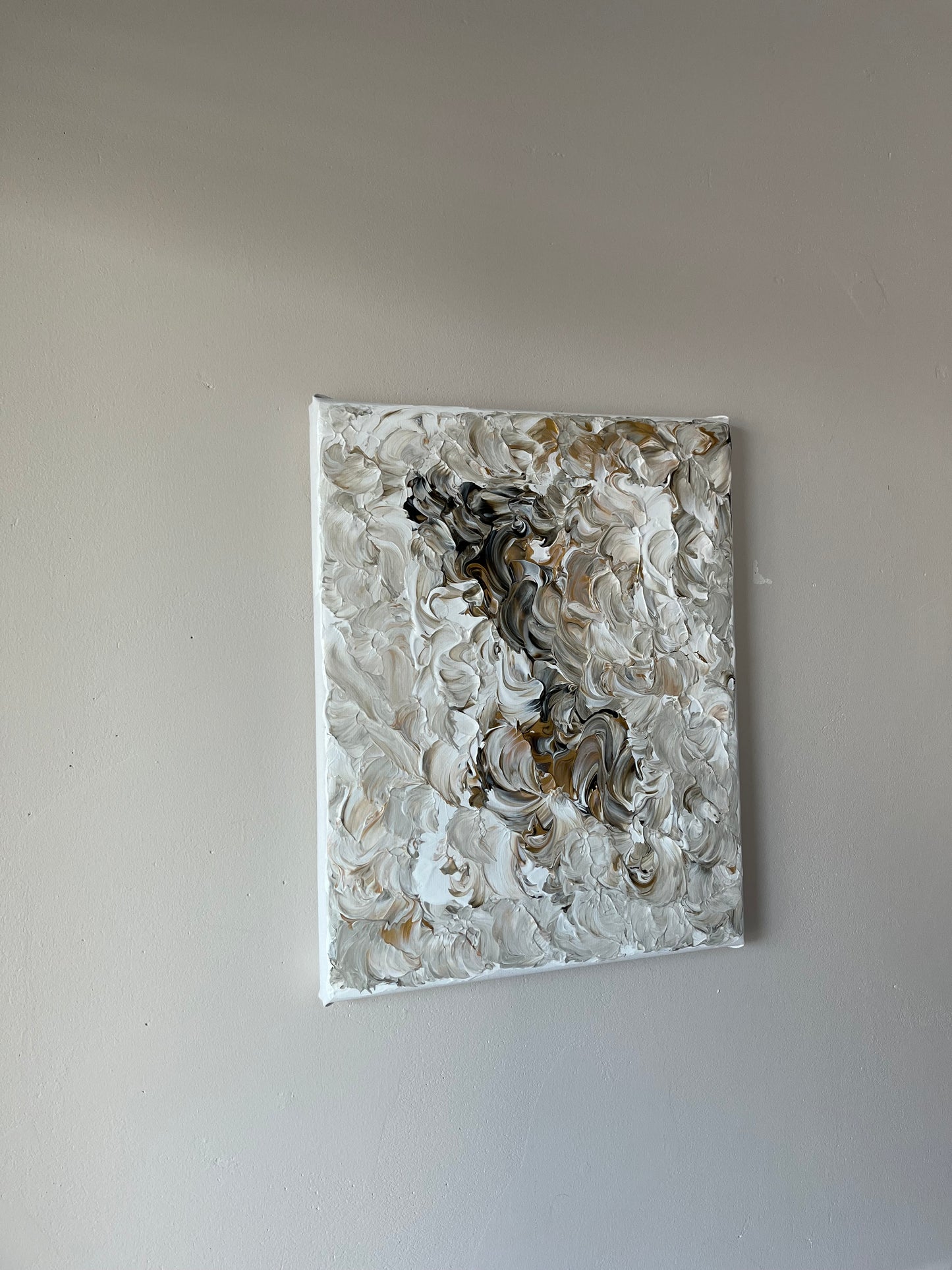 Stay awhile abstract art by atelier emilia 