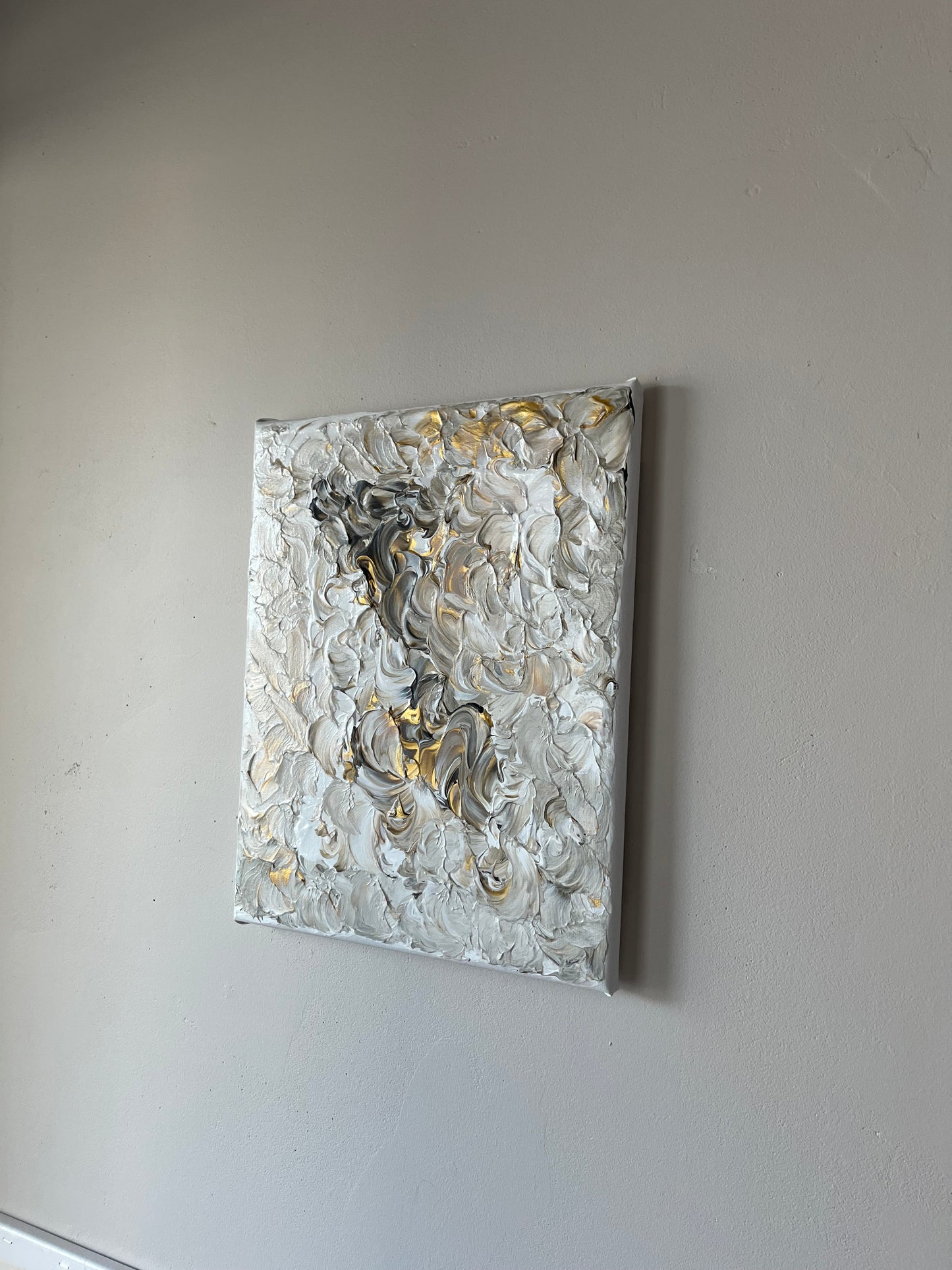 Stay awhile abstract art by atelier emilia 